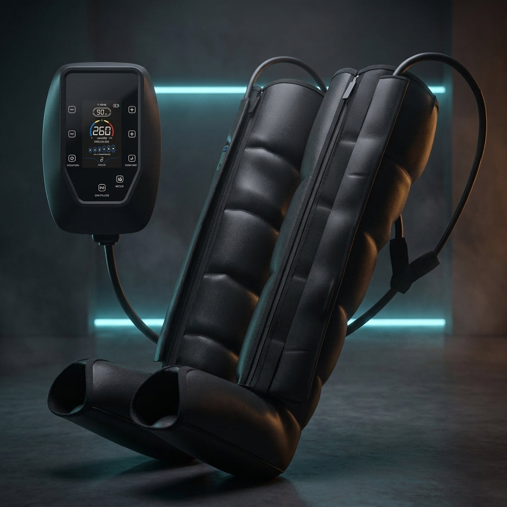 Bottes de pressothérapie 6 chambres Thermasuite avec boîtier tactile