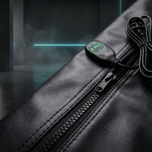 Fermeture zippée et télécommande de la couverture sauna premium Thermasuite