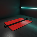 Tapis lumière rouge corps entier Thermasuite 180 × 80 cm ouvert à plat, LED 660 et 850 nm allumées