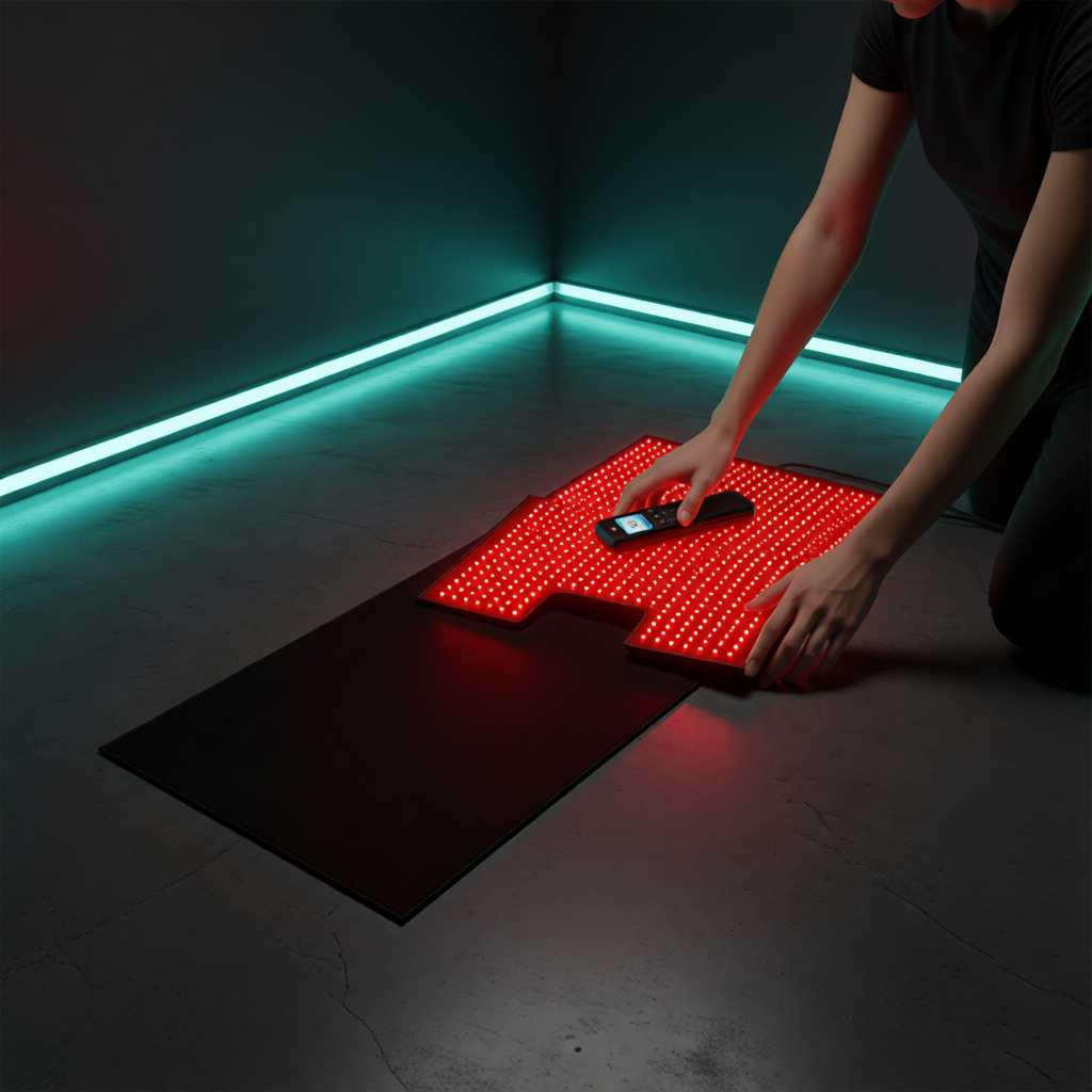 Télécommande du tapis lumière rouge corps entier Thermasuite